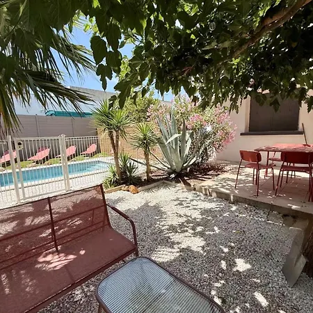 Bas De Villa, 6 Pers, Piscine, Terrasse, Proche Sablettes Appartamento La Seyne-sur-Mer